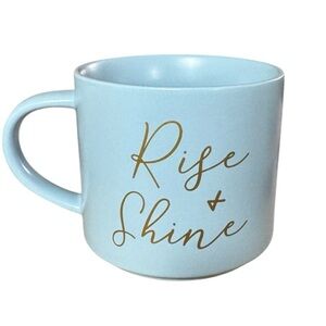 Threshold™ | “Rise & Shine” Stackable Mug Blue/Gold | 16oz